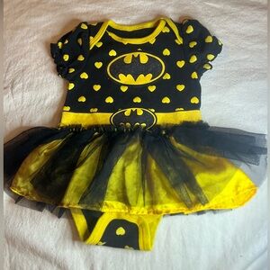 3 for $18 - Baby Girl Size 0-6M, Batman Bodysuit with Tutu Dress